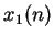 $ x_1(n)$